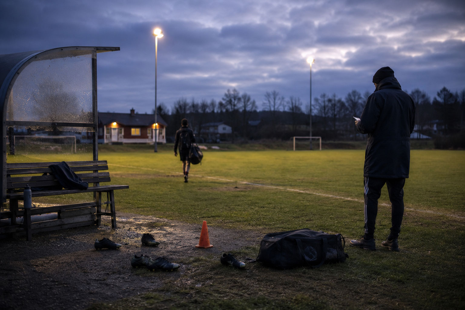 Ungdomarna blev inte lata - lokalfotbollen fick bara hårdare konkurrens av livet