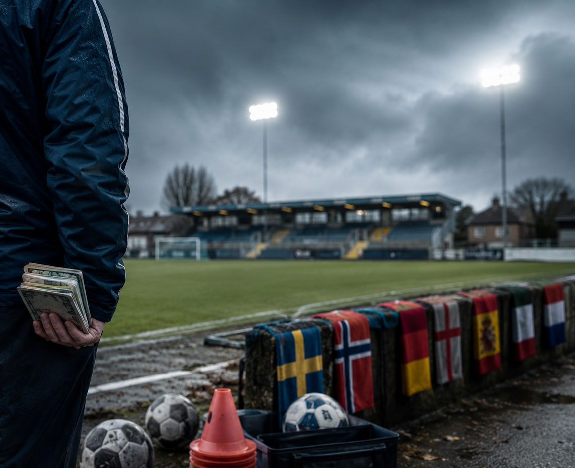 Så mycket kan tränare få betalt i de lägre divisionerna runt om i Europa