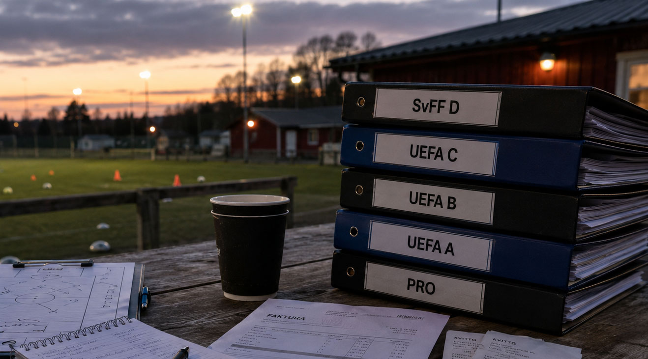 Vad kostar det egentligen att bli UEFA-utbildad tränare?
