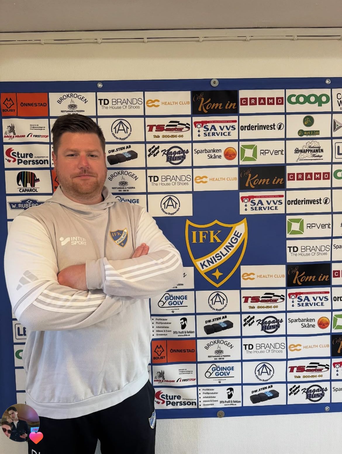 Möt Philip Isaksson, tränare i IFK Knislinge