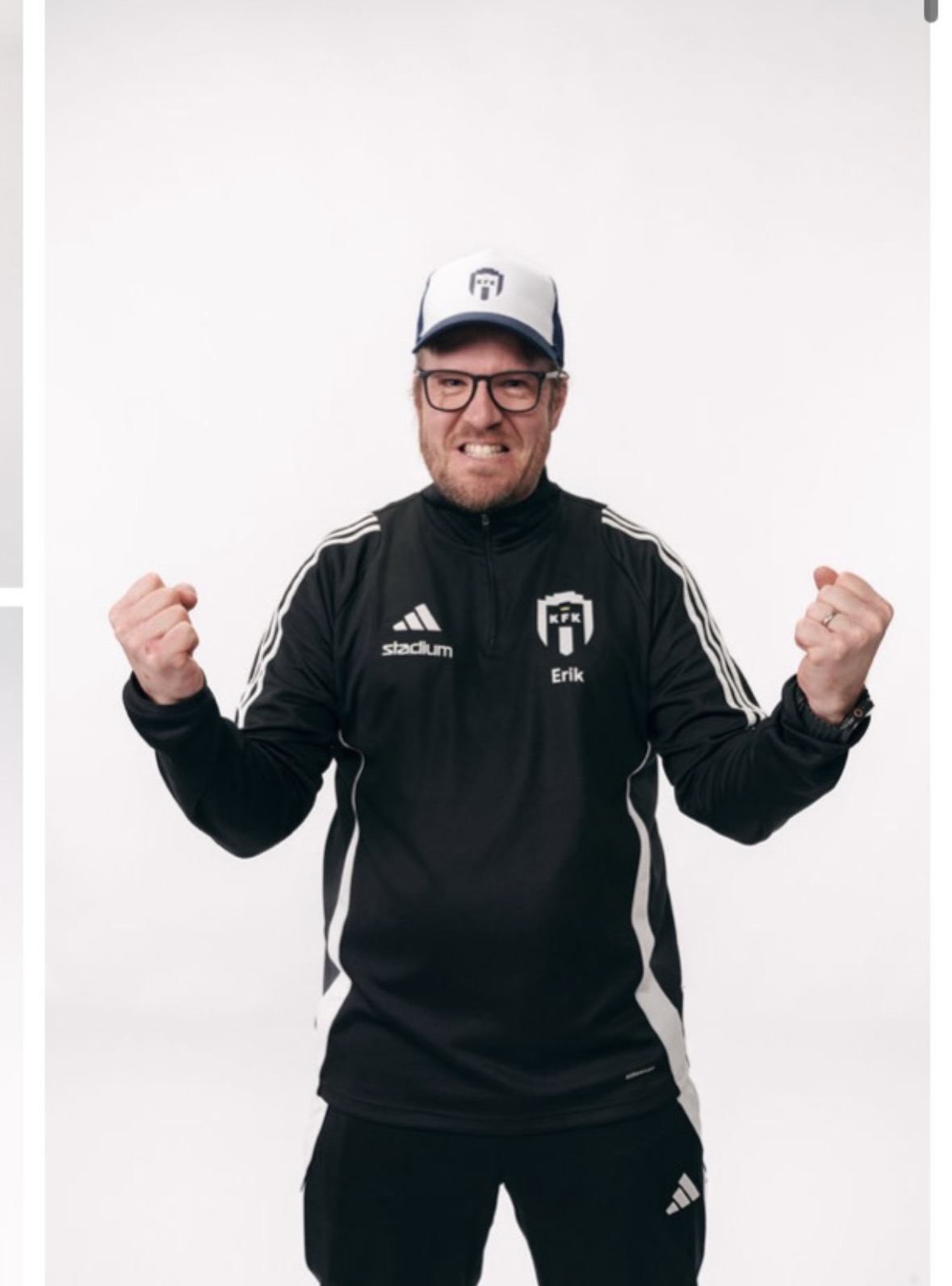Möt Erik Wibjörk, tränare i BK Trix/Mölltorp-Brevik